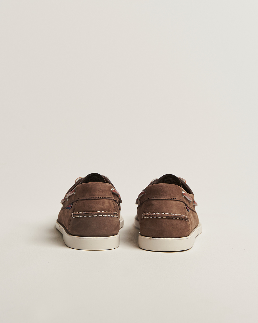 Mies | Purjehduskengät | Sebago | Docksides Portland Nubuck Boat Shoe Dark Brown