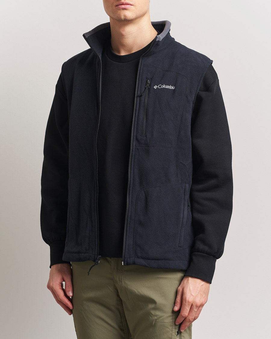 Mies | Puserot | Columbia | Fast Trek Full Zip Fleece Vest Black