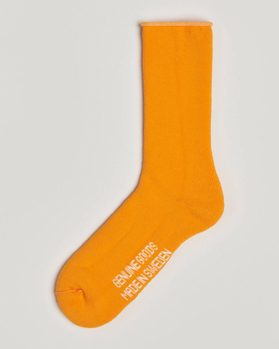 Mies | Alusvaatteet | Sweyd | Cotton Cabin Socks Safety Orange