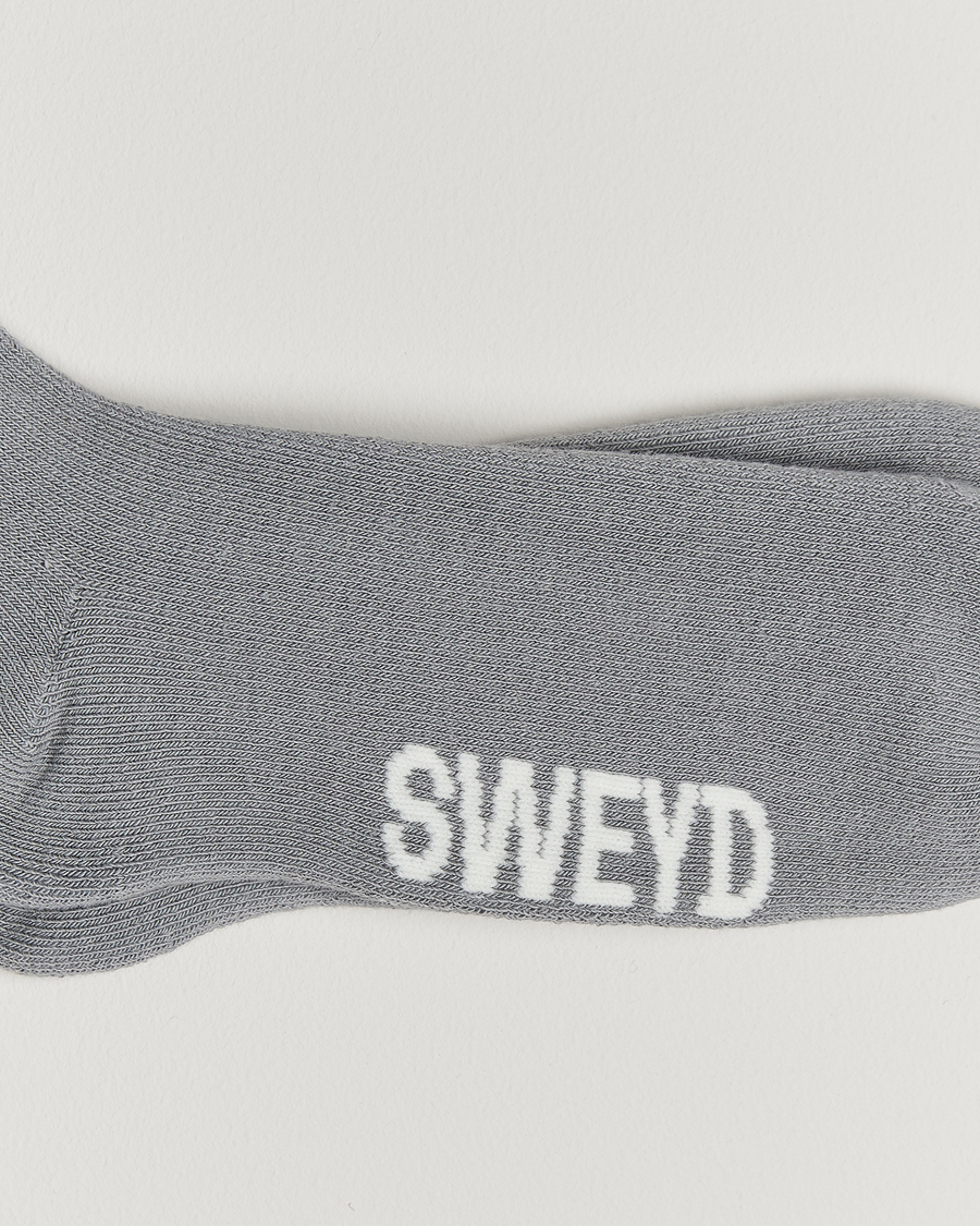 Mies | Alusvaatteet | Sweyd | Cotton Cabin Socks Steel Grey