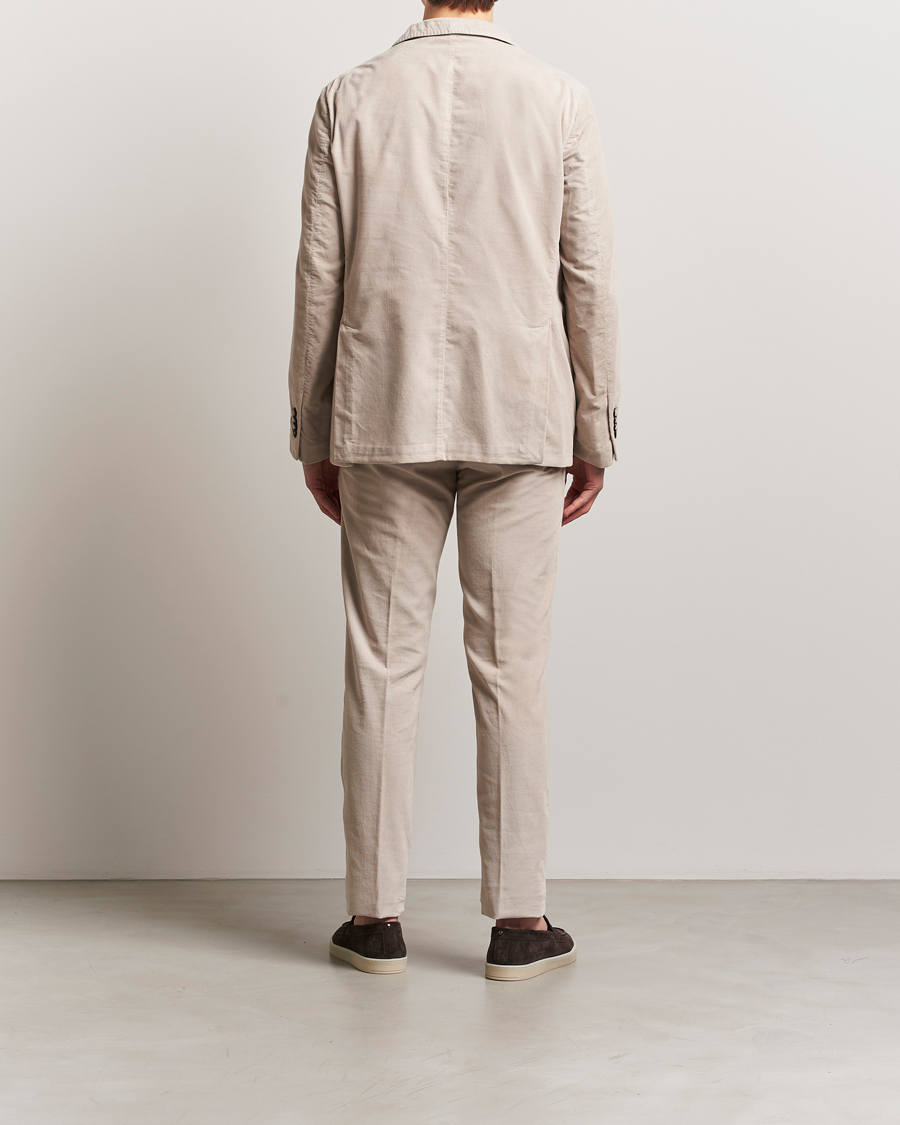 Mies | Puvut | Massimo Alba | Sloop Baby Corduroy Suit Beige
