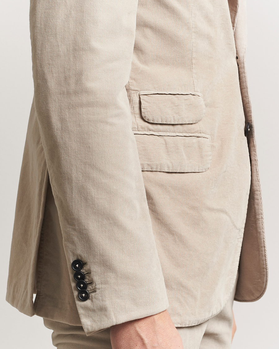 Mies | Puvut | Massimo Alba | Sloop Baby Corduroy Suit Beige
