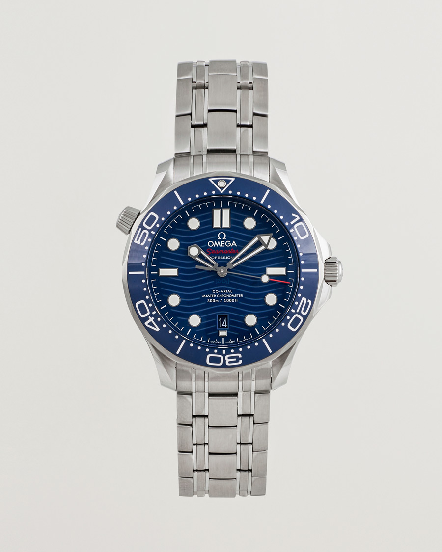 Mies | Omega Pre-Owned Seamaster Diver 300M Steel Blue | Omega Pre-Owned | Seamaster Diver 300M Steel Blue