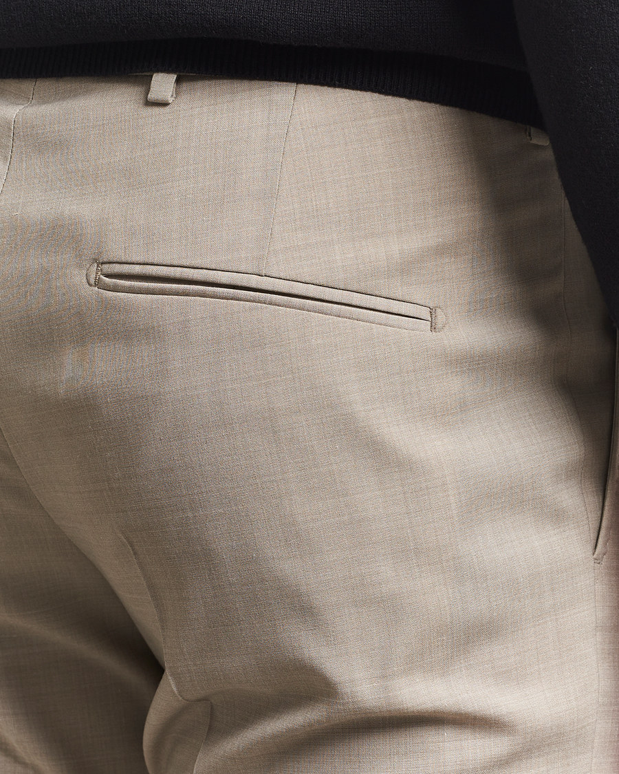 Mies | Housut | Tiger of Sweden | Tenuta Wool Trousers Sand