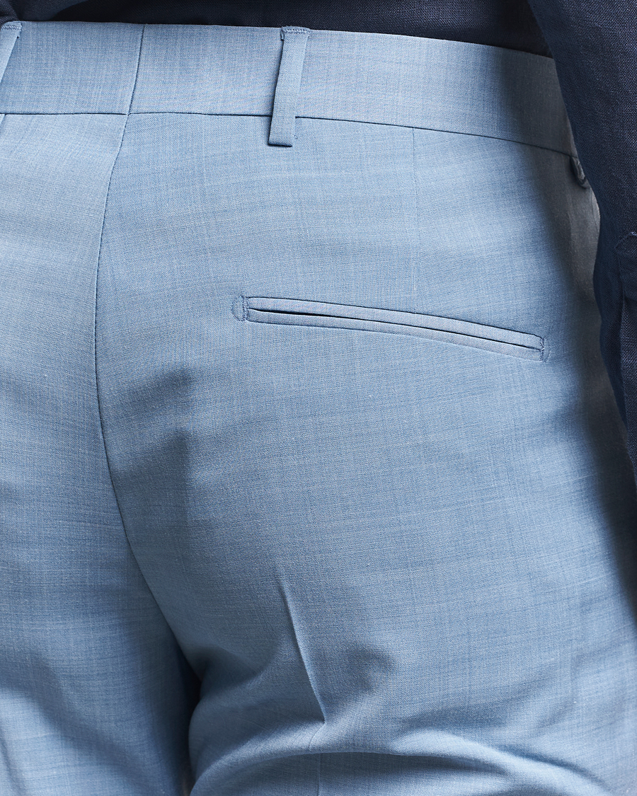 Mies | Housut | Tiger of Sweden | Tenuta Wool Trousers Rustic Blue