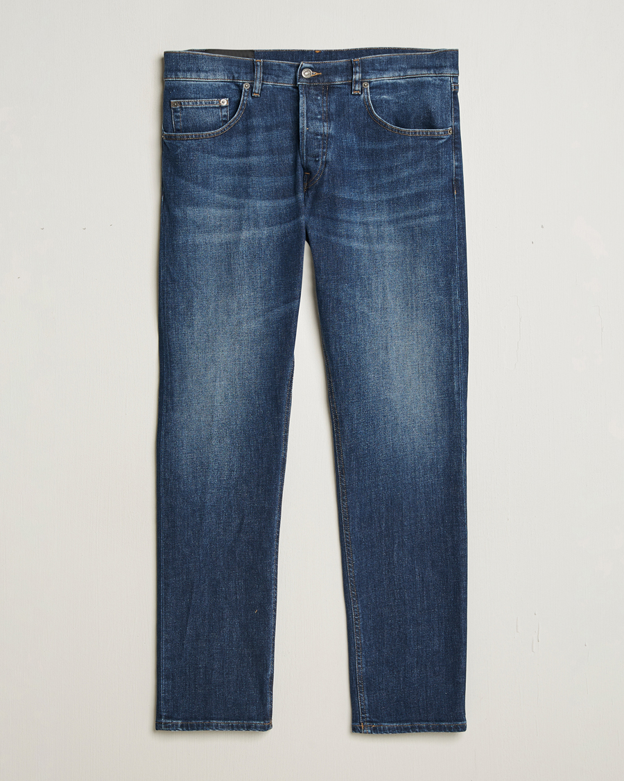 Mies | Farkut | Dondup | Icon Regular Fit Jeans Dark Blue