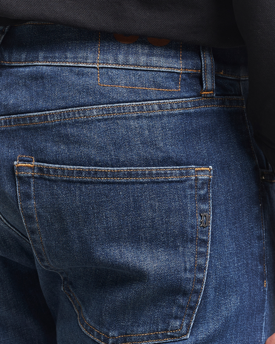 Mies | Farkut | Dondup | Icon Regular Fit Jeans Dark Blue