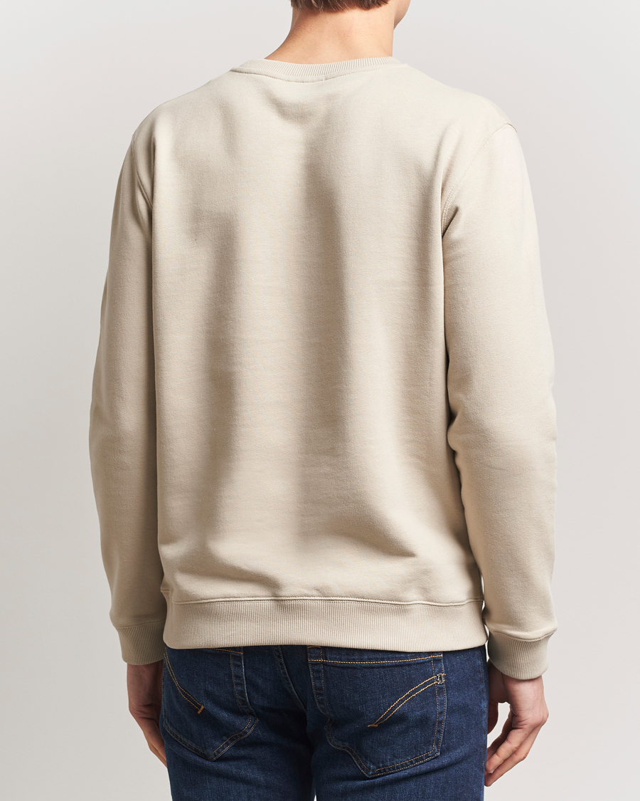 Mies | Puserot | Dondup | Logo Crew Neck Sweatshirt Sand
