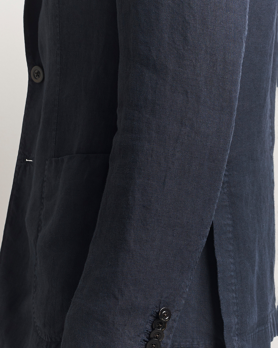 Mies | Puvut | Boglioli | K Jacket Linen Suit Navy