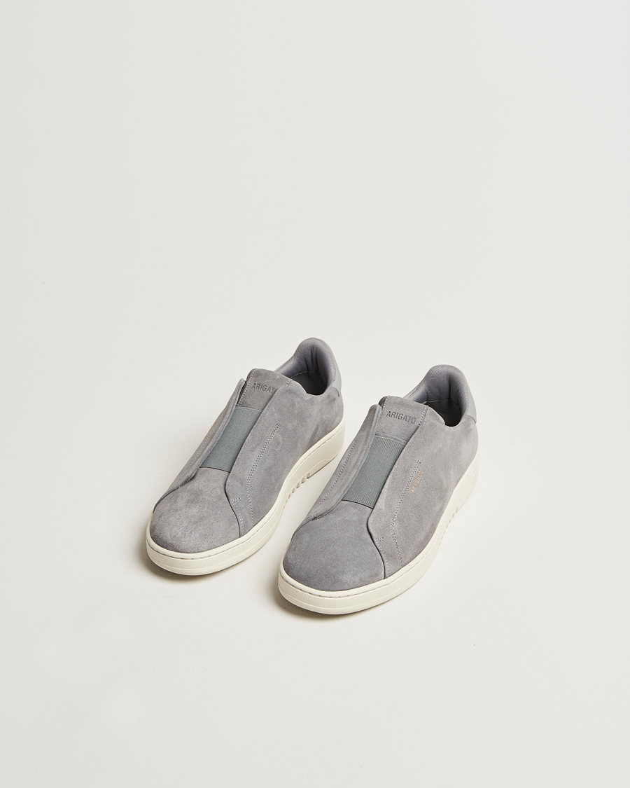 Mies | Tennarit | Axel Arigato | Dice Laceless Suede Sneaker Dark Grey