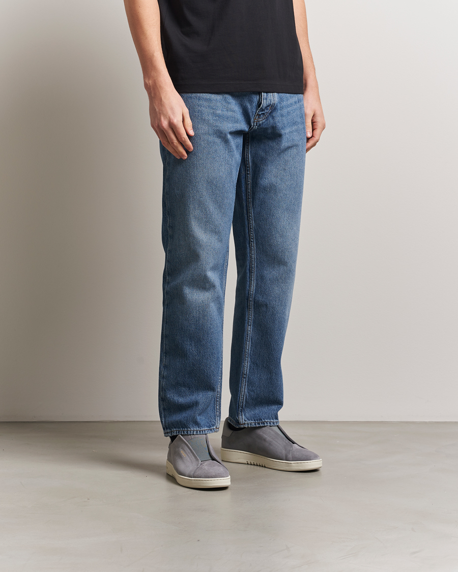 Mies | Tennarit | Axel Arigato | Dice Laceless Suede Sneaker Dark Grey