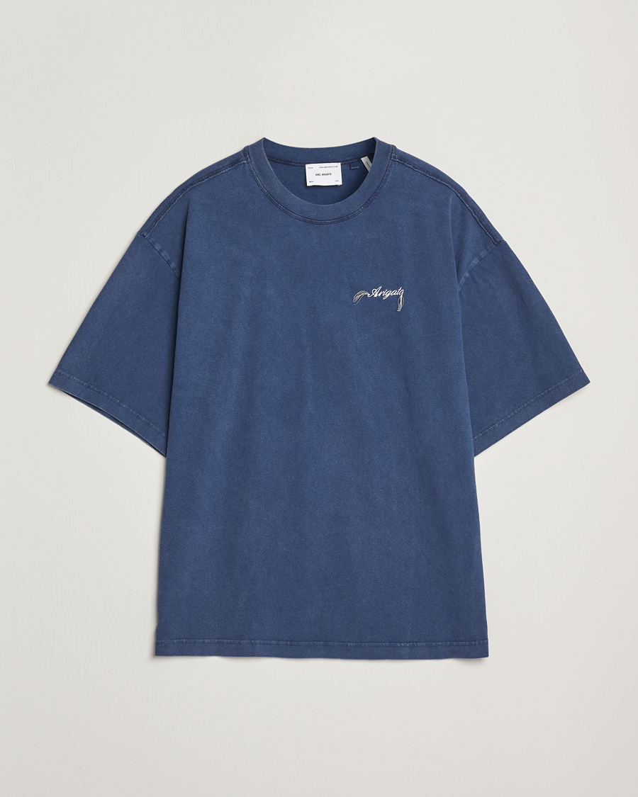Mies | T-paidat | Axel Arigato | Honor Washed T-Shirt Navy
