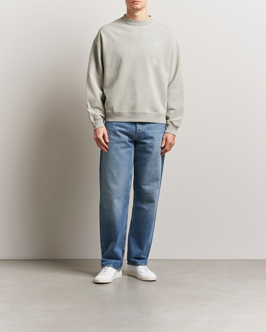 Mies | Puserot | Axel Arigato | Honor Washed Sweatshirt Sage Green