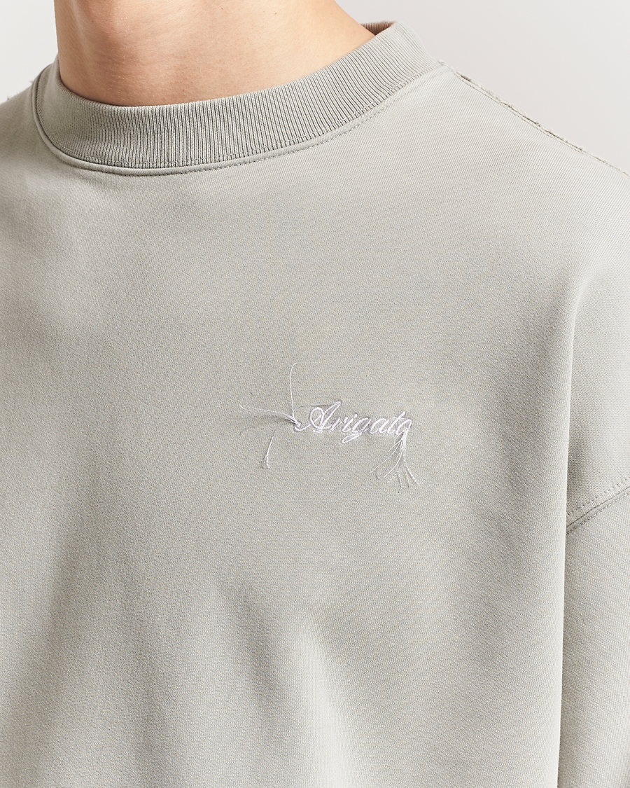 Mies | Puserot | Axel Arigato | Honor Washed Sweatshirt Sage Green