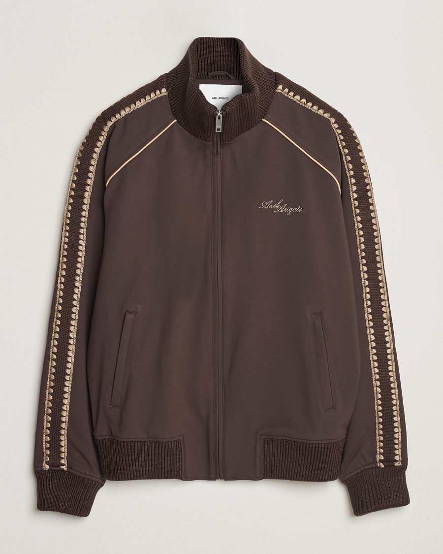 Mies | Puserot | Axel Arigato | Carter Track Jacket Dark Brown
