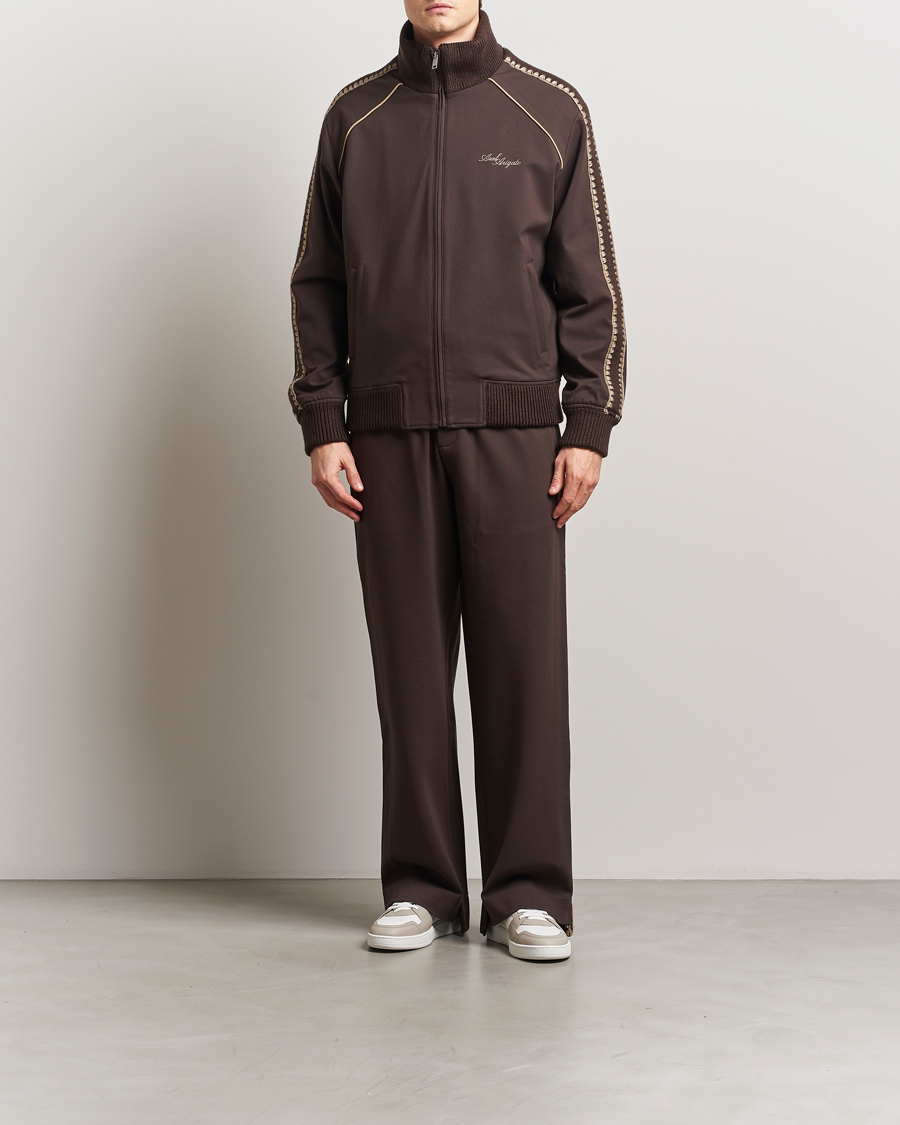 Mies | Puserot | Axel Arigato | Carter Track Jacket Dark Brown