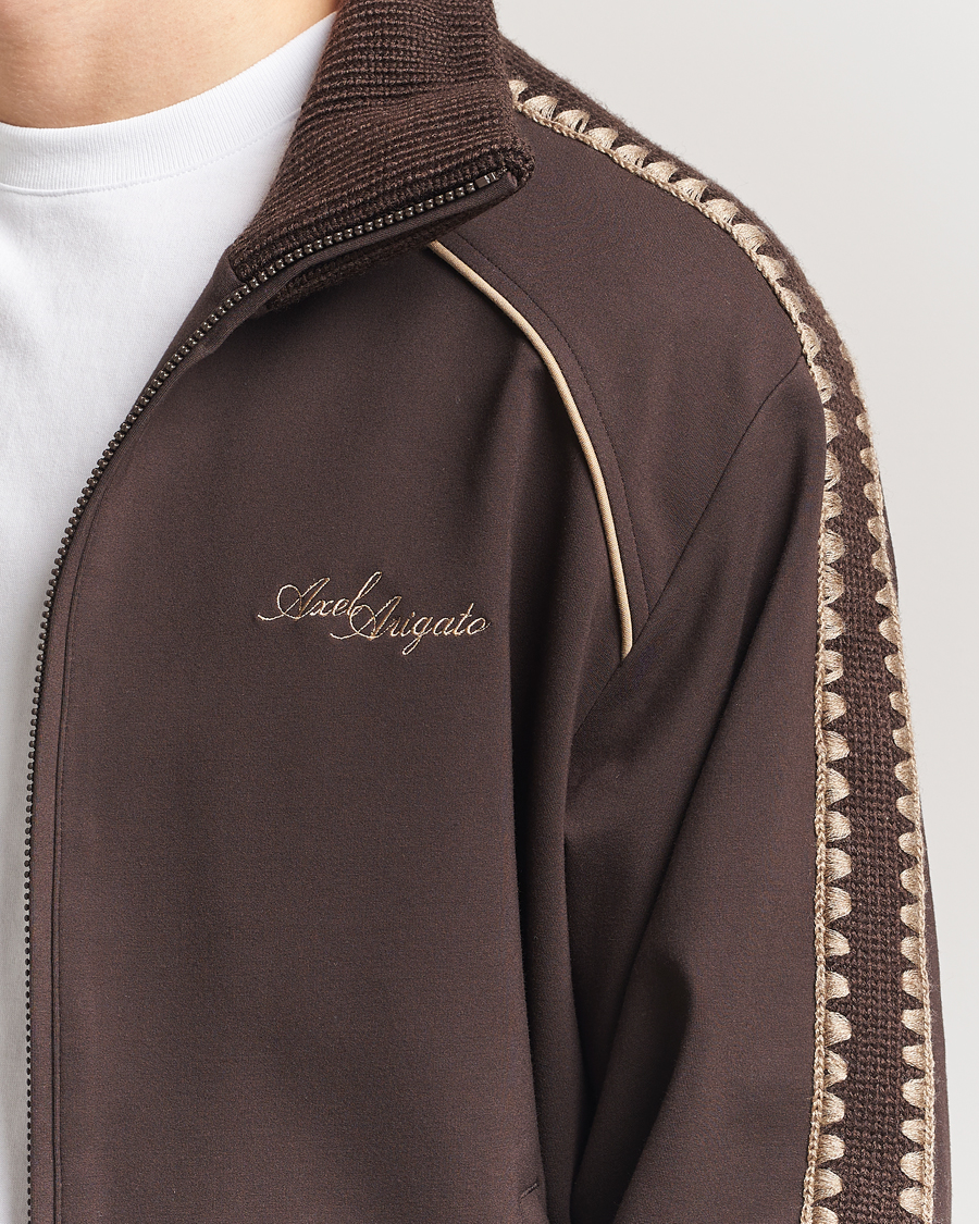 Mies | Puserot | Axel Arigato | Carter Track Jacket Dark Brown