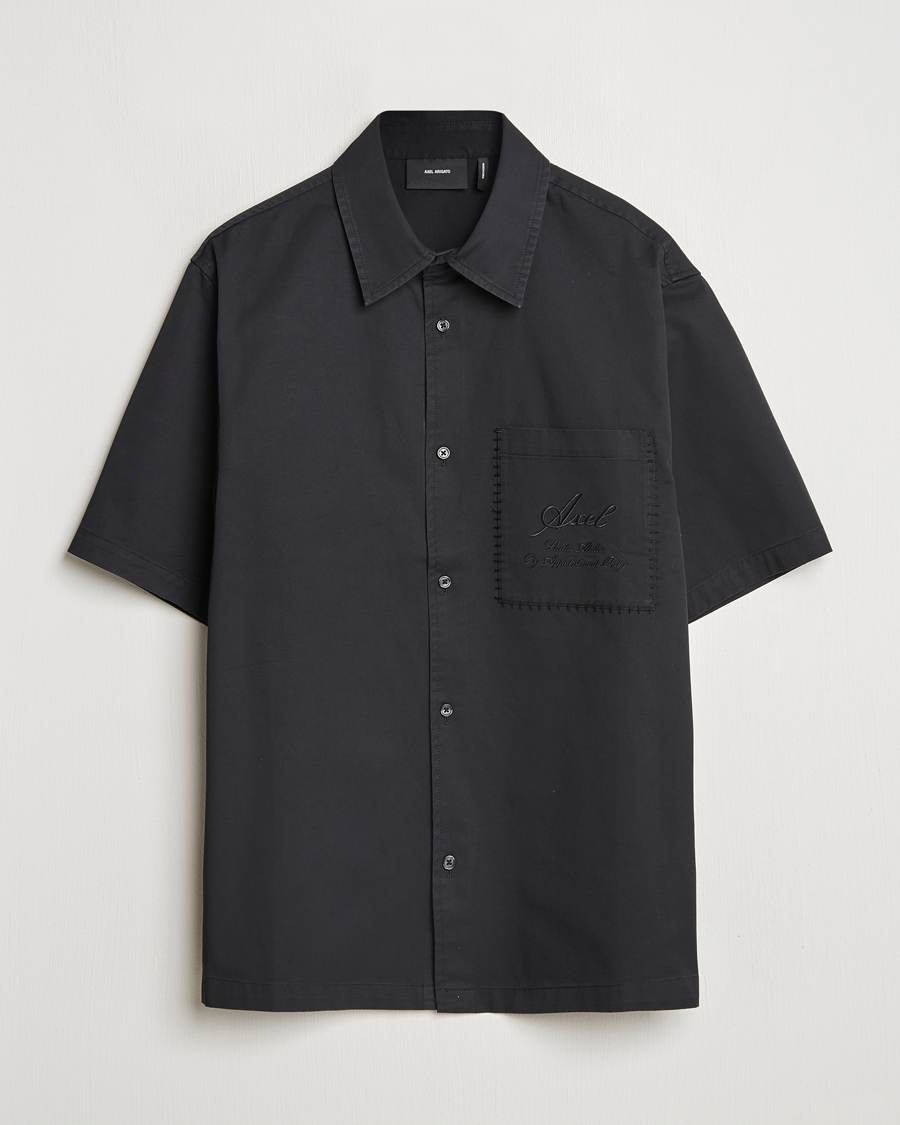 Mies | Kauluspaidat | Axel Arigato | Stitch Embroidered Shirt Black