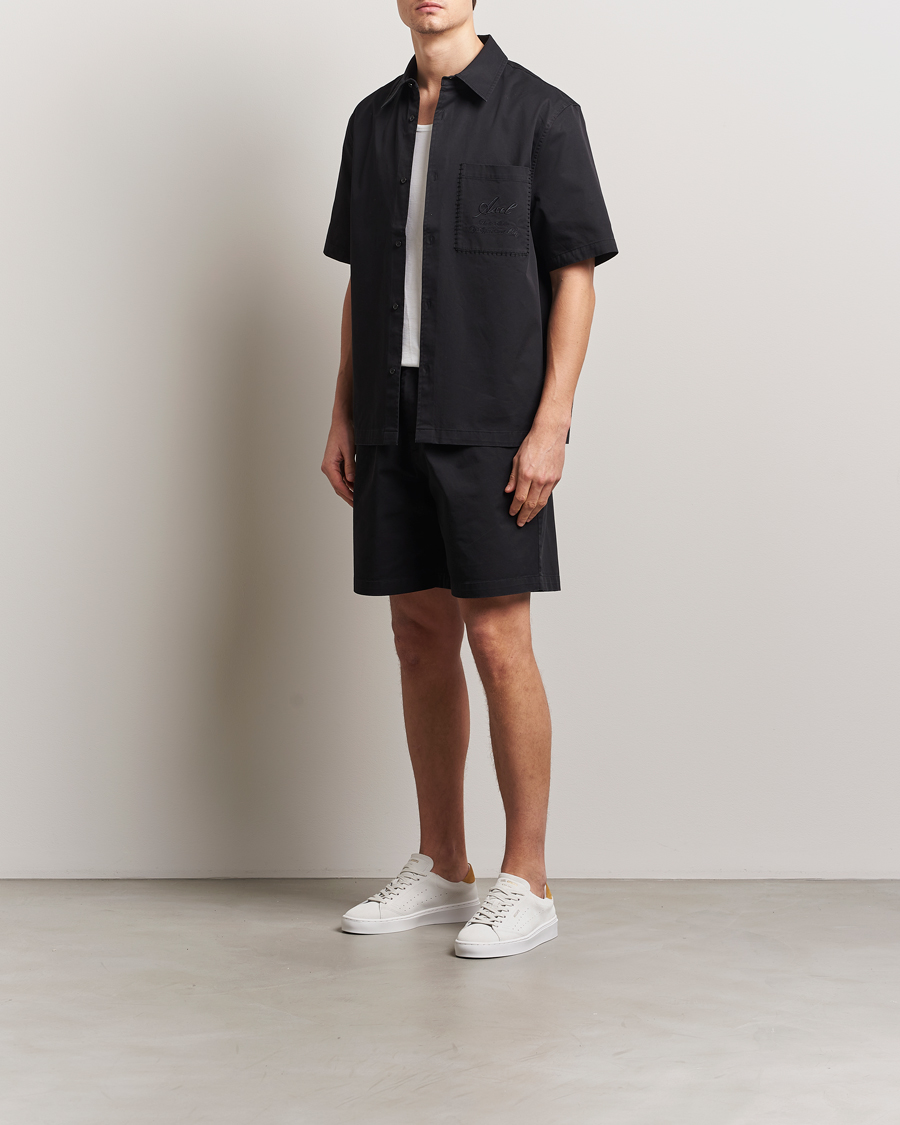 Mies | Kauluspaidat | Axel Arigato | Stitch Embroidered Shirt Black