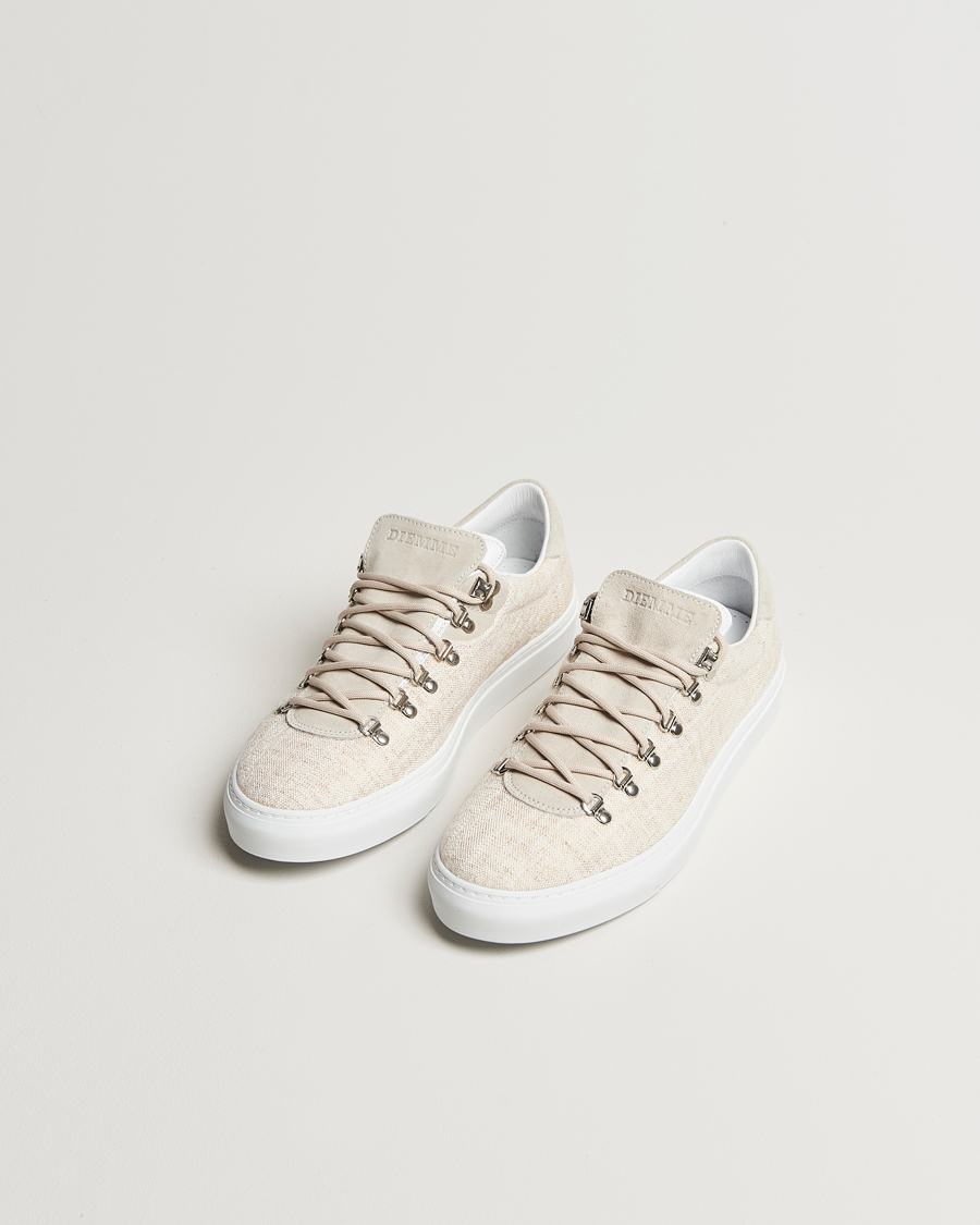 Mies | Diemme Marostica Low Linen Sneaker Natural | Diemme | Marostica Low Linen Sneaker Natural