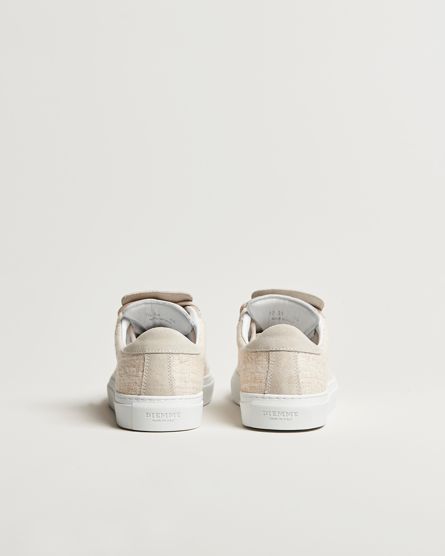 Mies | Diemme Marostica Low Linen Sneaker Natural | Diemme | Marostica Low Linen Sneaker Natural