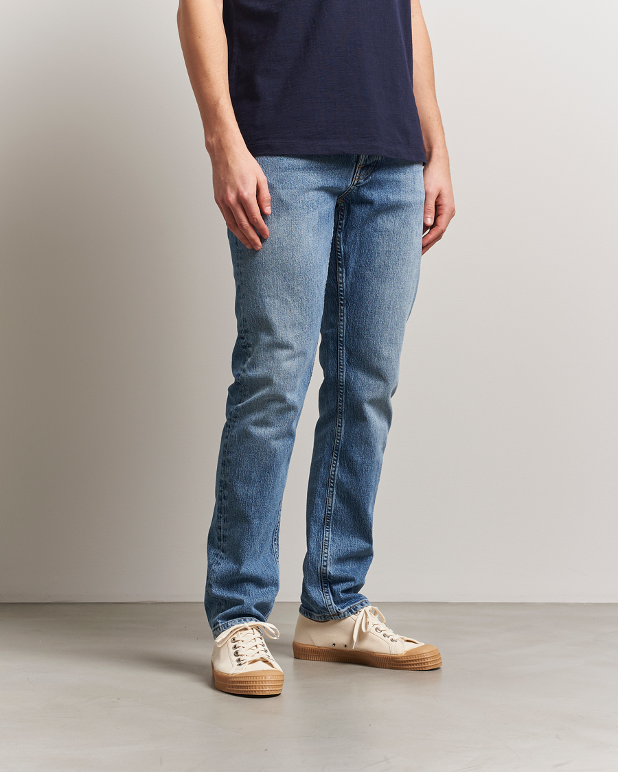 Mies | Housut | Nudie Jeans | Solid Ollie Jeans Worn Vintage