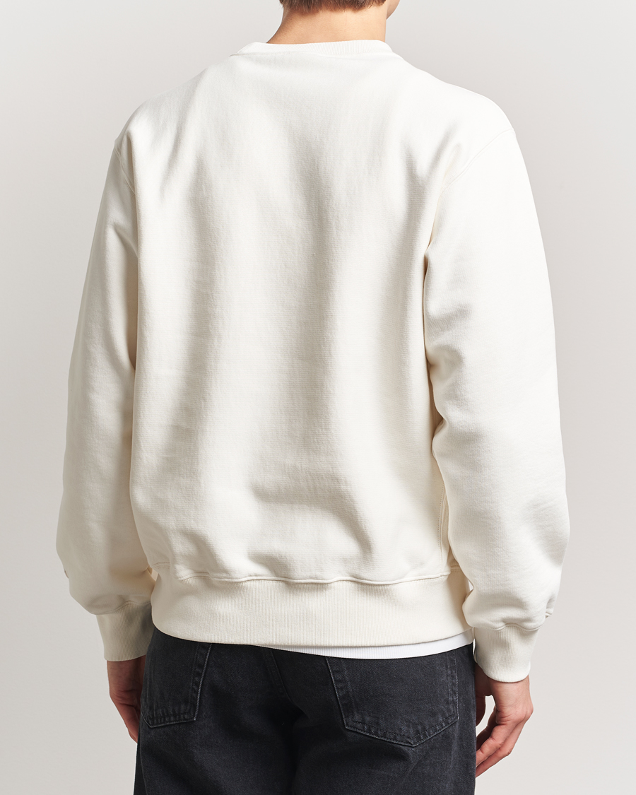 Mies | Puserot | Nudie Jeans | Hasse Crew Neck Sweatshirt Ecru