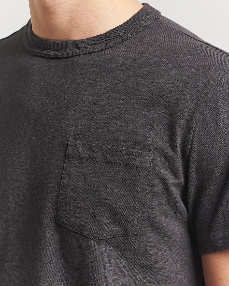 Mies | T-paidat | Nudie Jeans | Roy Heavy Slub T-Shirt Antracite