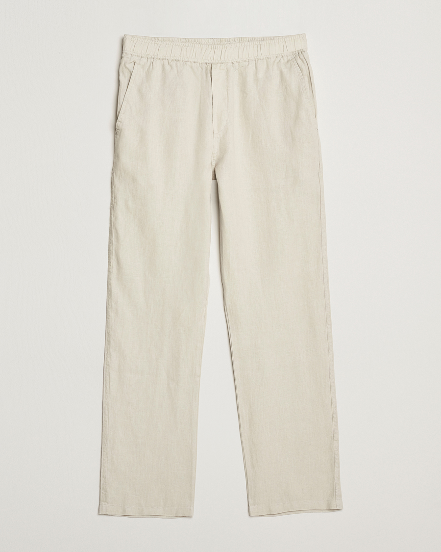 Mies | Housut | Samsøe Samsøe | Jabari Linen Drawstring Trousers Moonstruck
