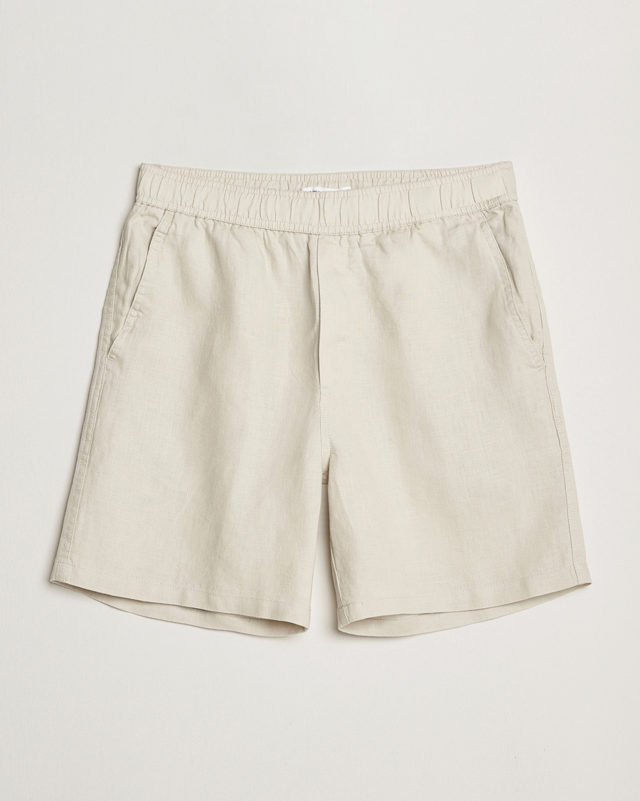 Mies | Shortsit | Samsøe Samsøe | Jabari Linen Drawstring Shorts Moonstruck