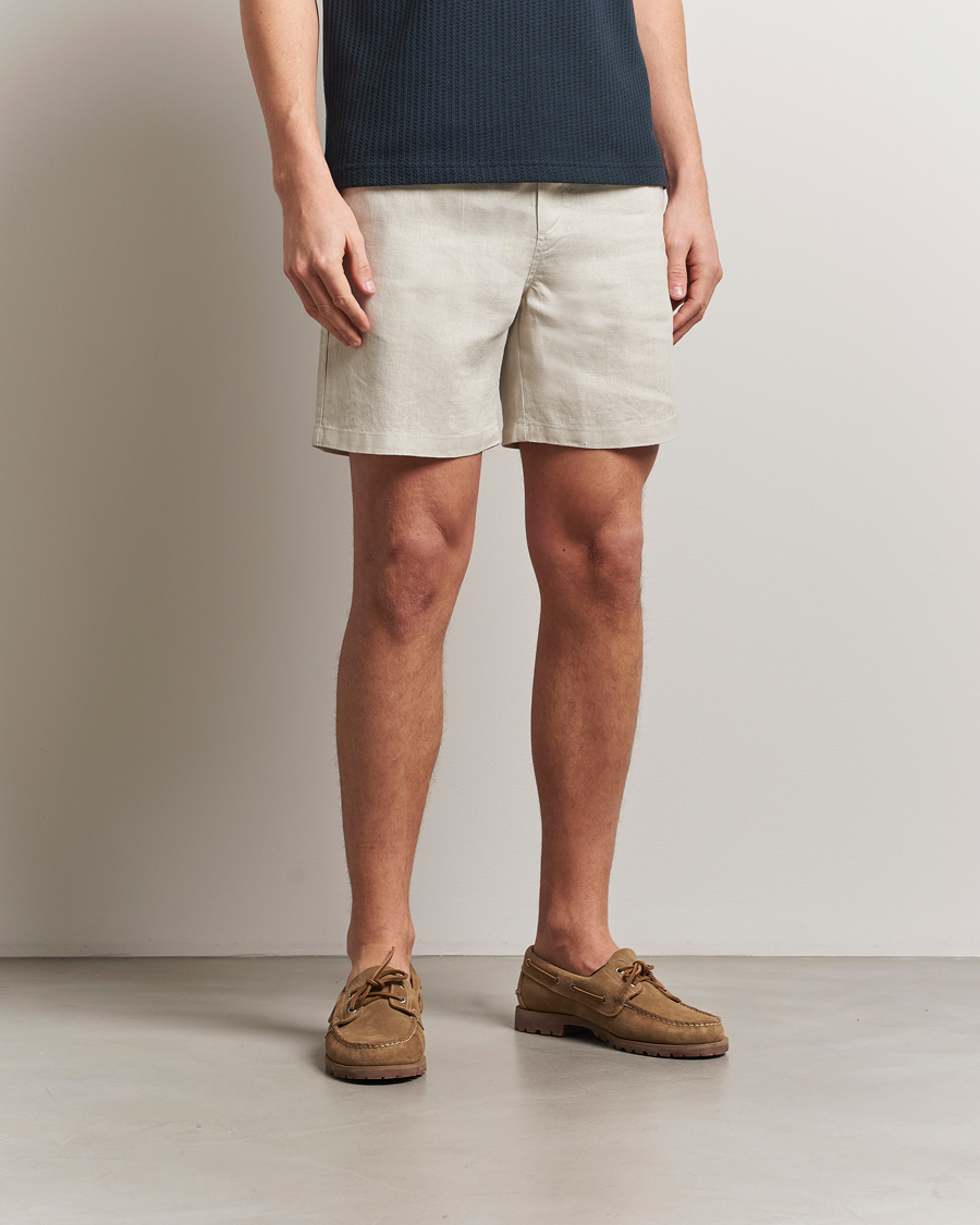 Mies | Shortsit | Samsøe Samsøe | Jabari Linen Drawstring Shorts Moonstruck