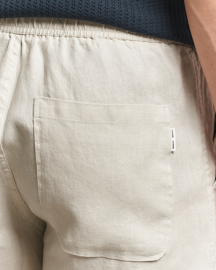 Mies | Shortsit | Samsøe Samsøe | Jabari Linen Drawstring Shorts Moonstruck