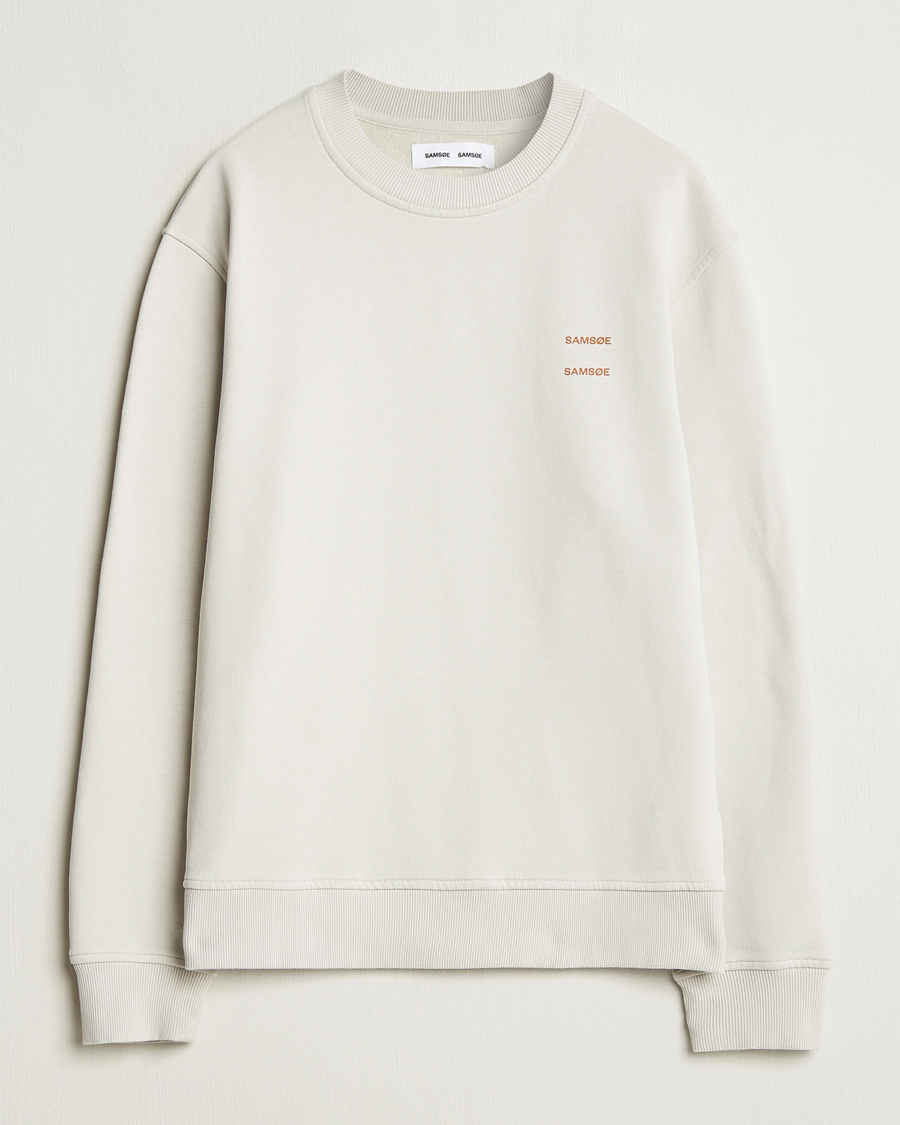 Mies | Puserot | Samsøe Samsøe | Joel Organic Cotton Sweatshirt Moonstruck