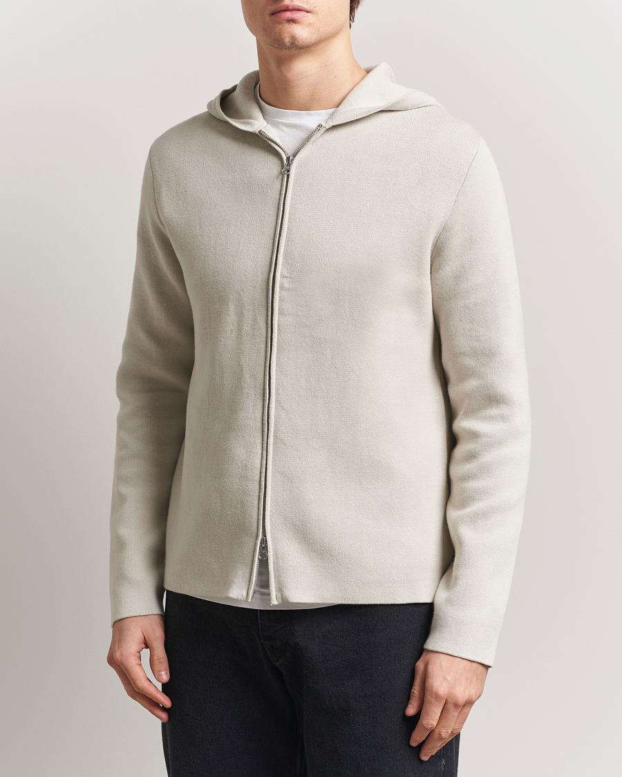Mies | Puserot | Samsøe Samsøe | Niklas Full Zip Hoodie Moonstruck
