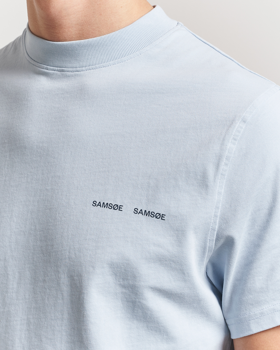 Mies | T-paidat | Samsøe Samsøe | Norsbro Organic Cotton T-Shirt Skyway