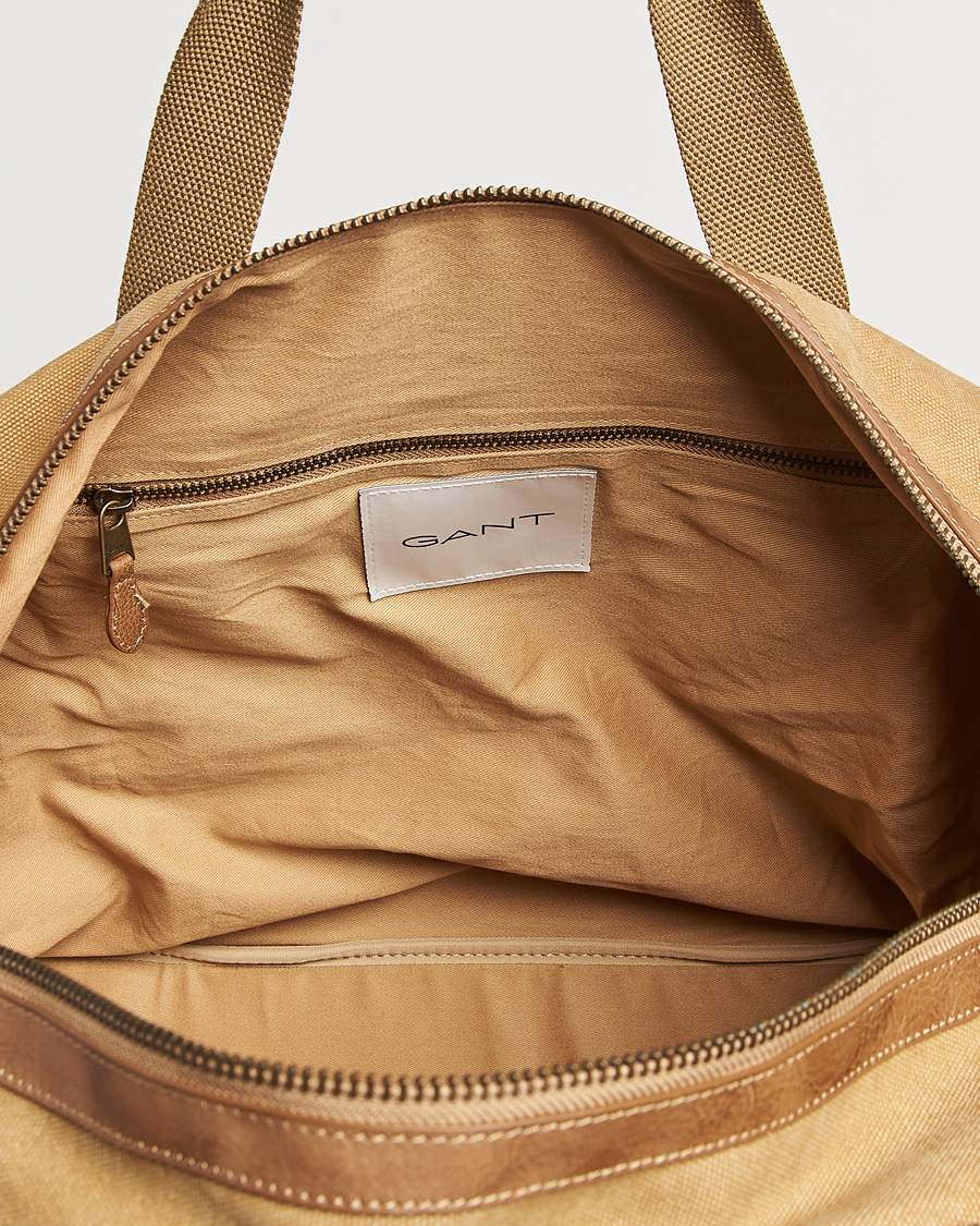 Mies | GANT Washed Canvas Dufflebag Oak Beige | GANT | Washed Canvas Dufflebag Oak Beige