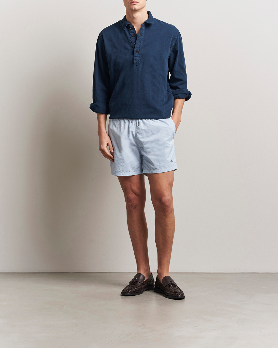 Mies | Uimahousut | GANT | Basic Swimshorts Fresh Blue