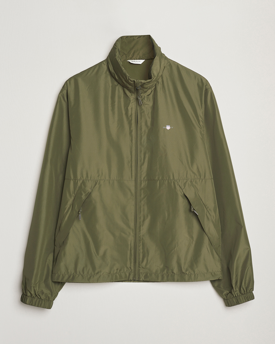 Mies | Takit | GANT | Lightweight Windshielder Jacket Juniper Green