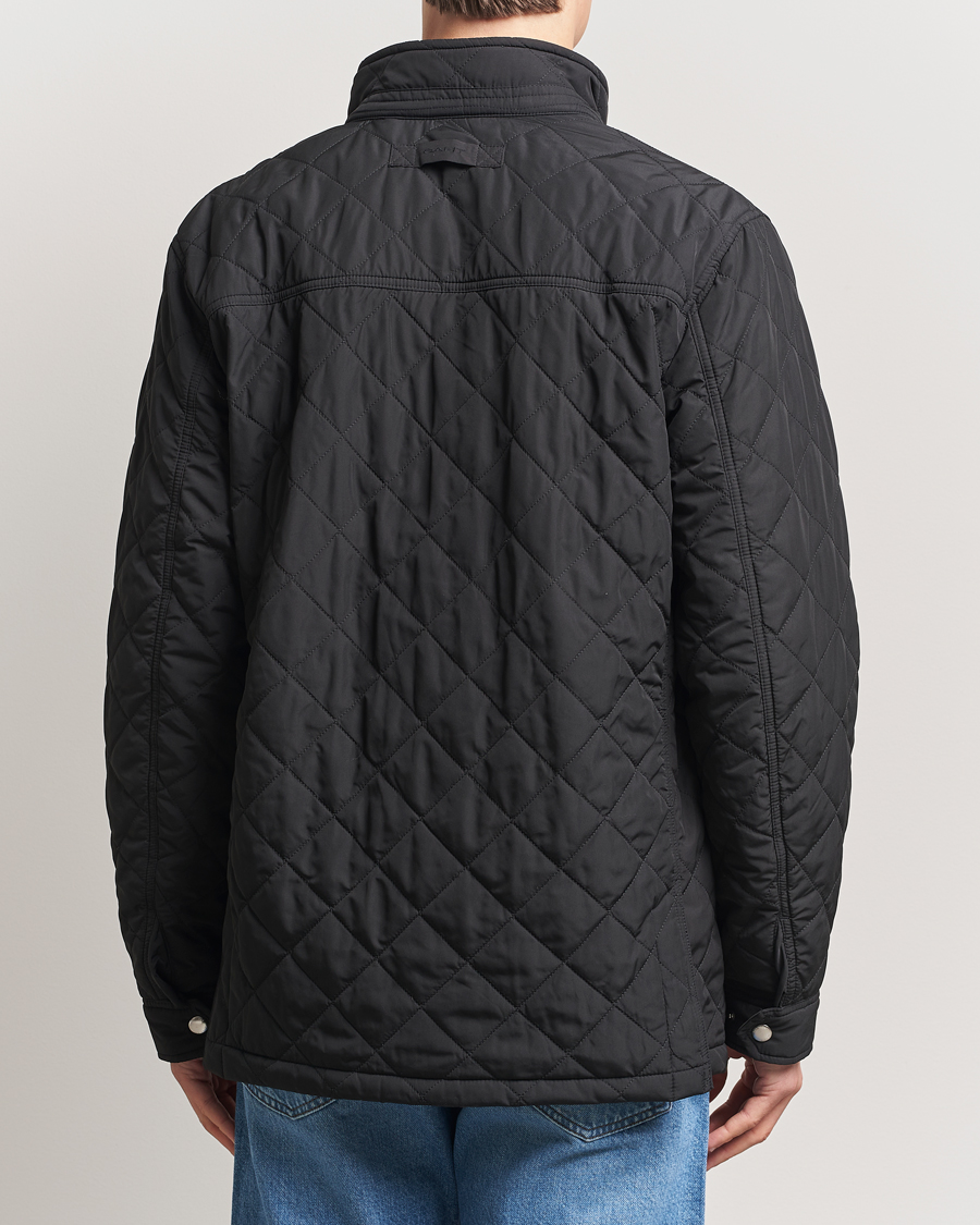Mies | Takit | GANT | Quilted Windcheater Mid-Length Jacket Black