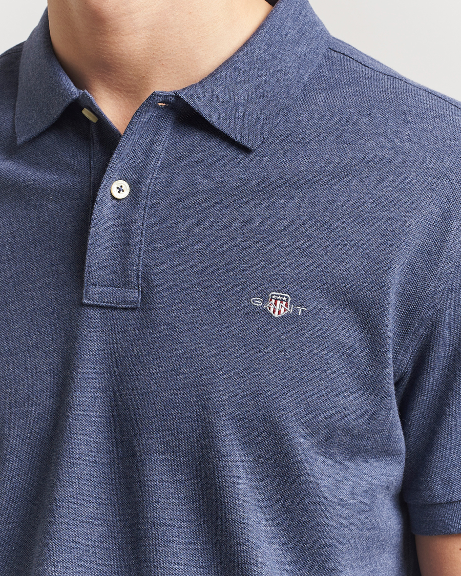Mies | Pikeet | Gant | The Original Polo Dark Jeans Melange