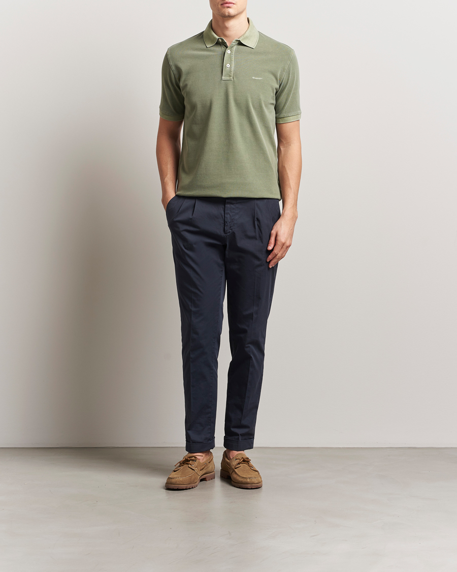 Mies | Pikeet | GANT | Sunfaded Polo Kalamata Green