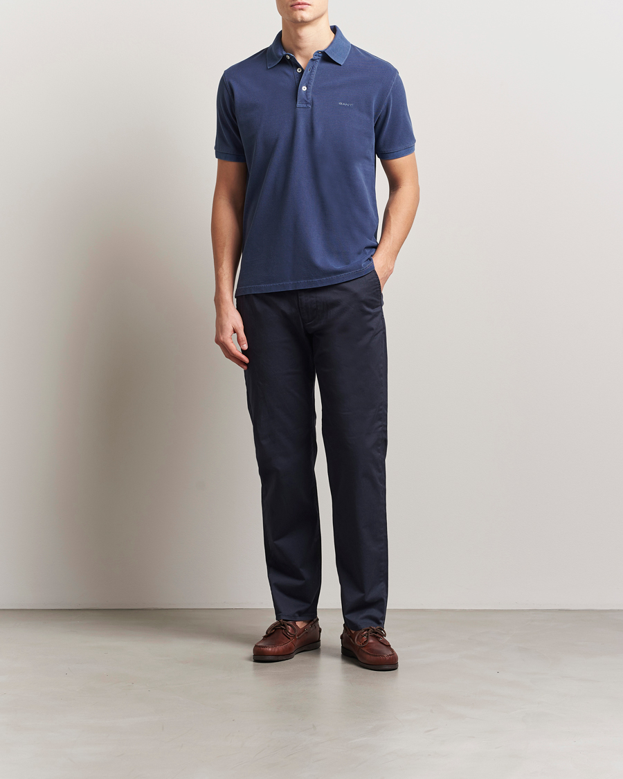Mies | Pikeet | Gant | Sunfaded Polo Persian Blue