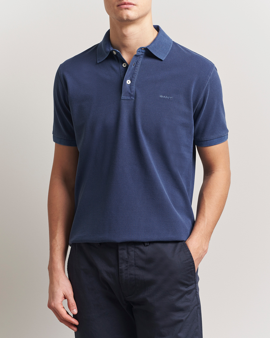 Mies | Pikeet | Gant | Sunfaded Polo Persian Blue