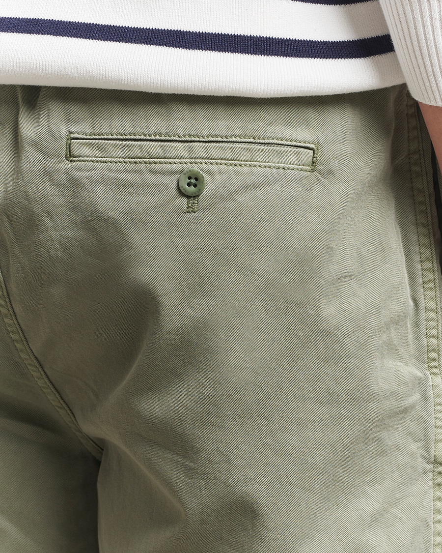 Mies | Shortsit | GANT | Regular Sunfaded Drawstring Shorts Kalamata Green