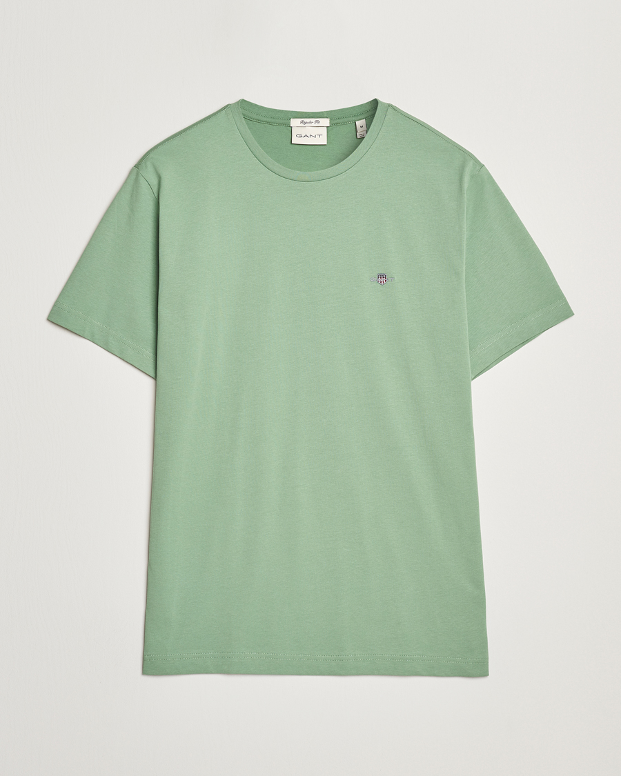 Mies | T-paidat | GANT | The Original T-Shirt Kalamata Green
