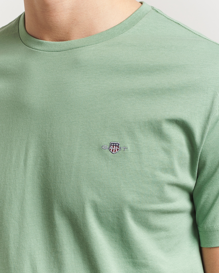 Mies | T-paidat | GANT | The Original T-Shirt Kalamata Green