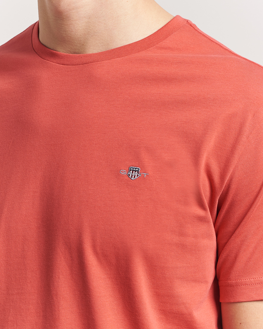 Mies | T-paidat | GANT | The Original T-Shirt Brick Red