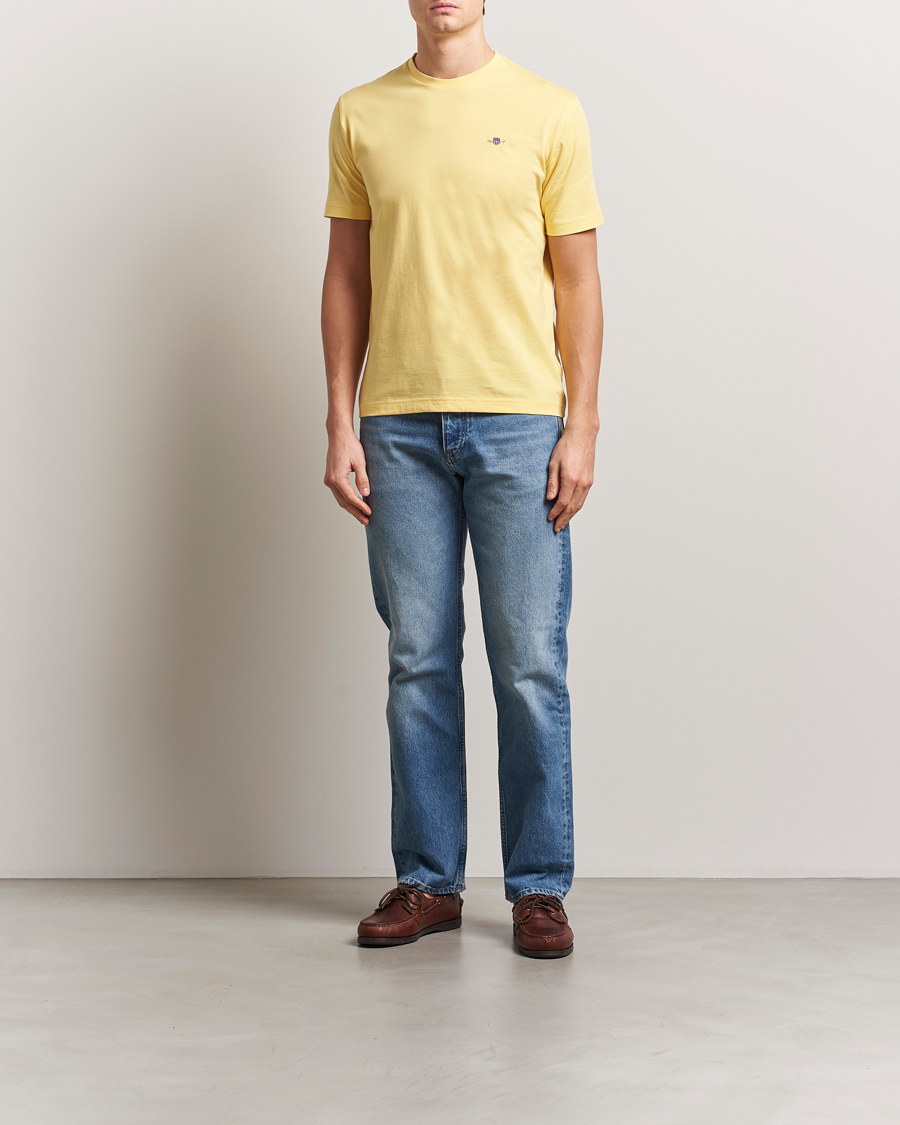 Mies | T-paidat | GANT | The Original T-Shirt Banana Yellow