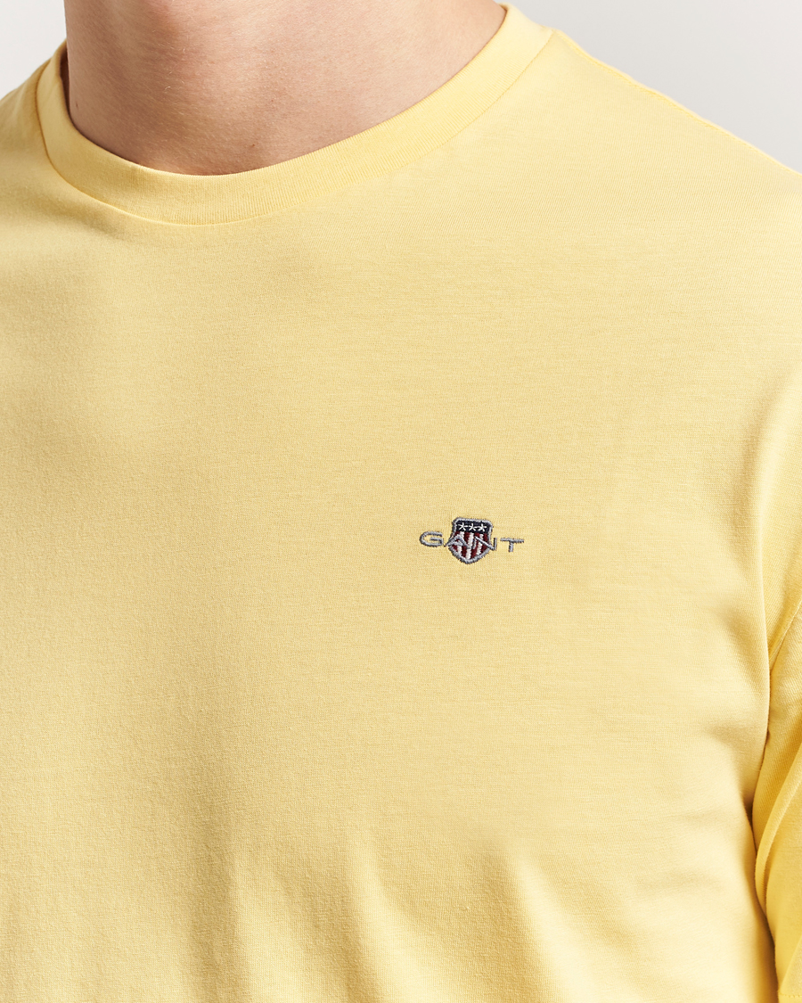 Mies | T-paidat | GANT | The Original T-Shirt Banana Yellow