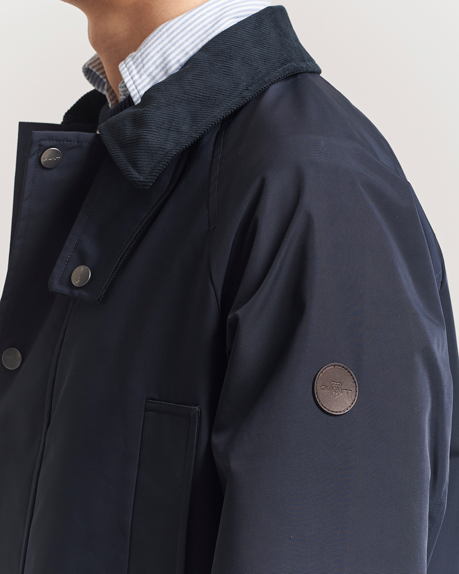 Mies | Takit | GANT | Spring Decker Jacket Evening Blue